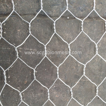 Galvanized and PVC Coated Gabions for Retaining Wall